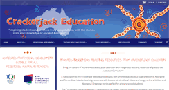 Desktop Screenshot of crackerjackeducation.com.au